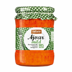 Natura Ajvar Grönsakspålågg mild 540g