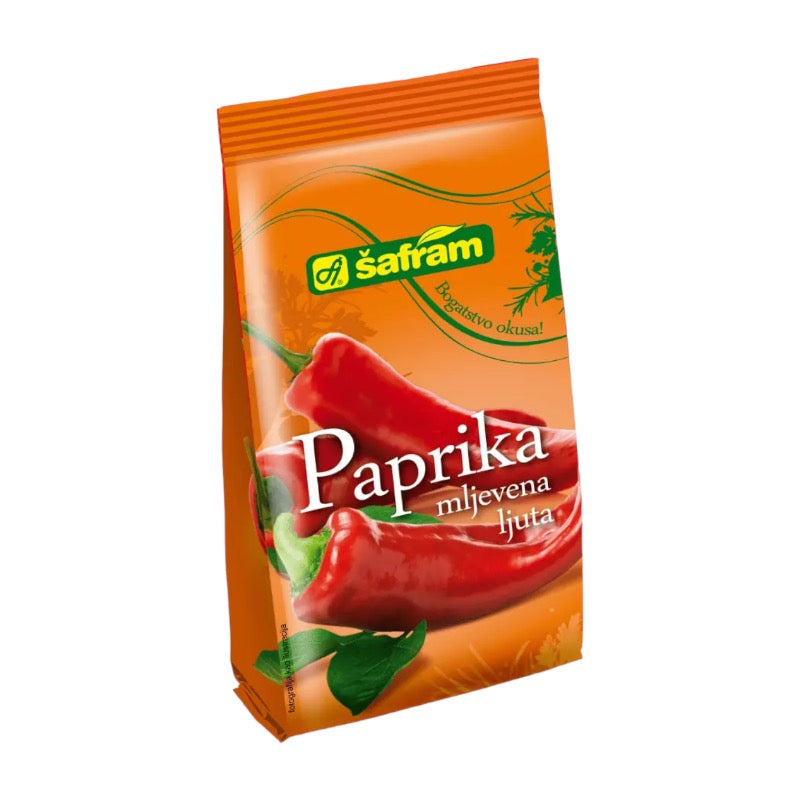 Safram Paprikapulver Stark 100g