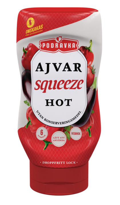Podravka Ajvar Squeeze Stark 310g