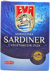 Eva Sardiner i Vegetabilisk Olja 100g