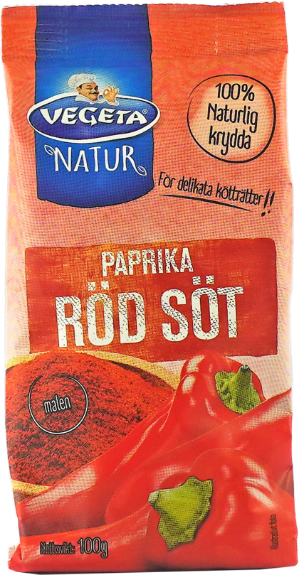 Vegeta Paprika Röd Söt 100g