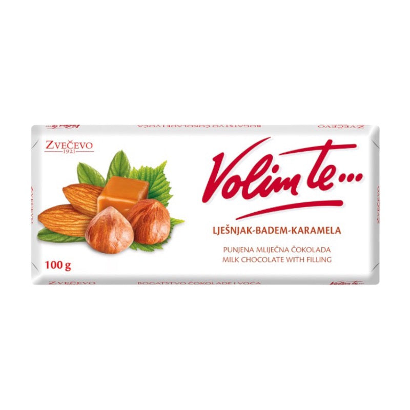 Zvecevo Volim Te Hasselnöt & Mandel 100g
