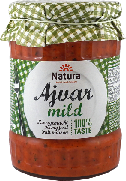 Natura Ajvar Mild 550g