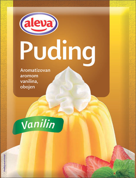 Aleva Pudding med vaniljarom 40g