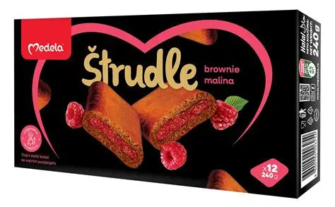 Medela Strudel-kaka med frukt fyllning 240g