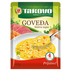 Takovo Oxsoppa med pasta 62g