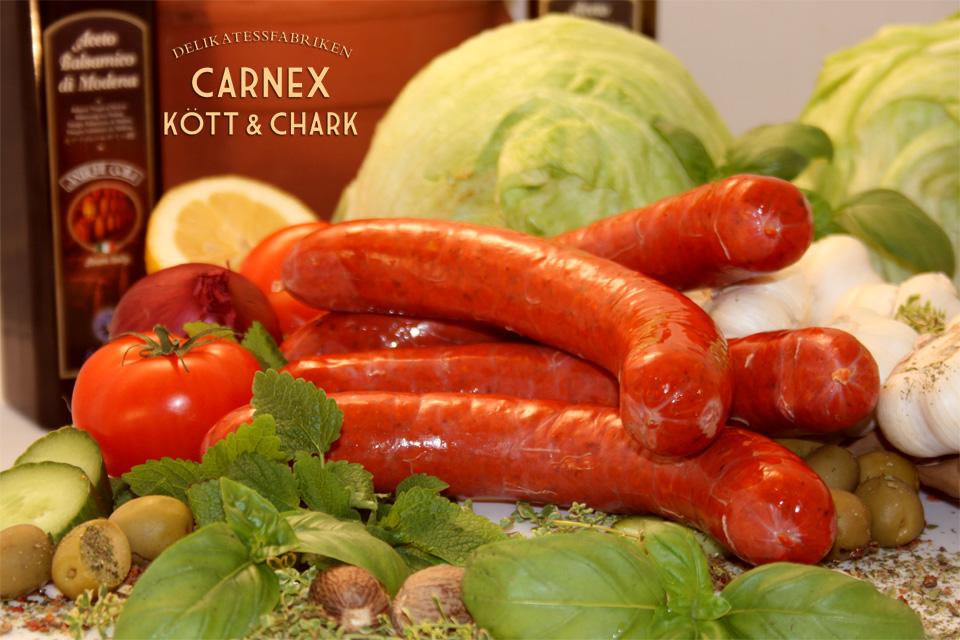 Carnex Pustabratwurst Stark (550-600g)