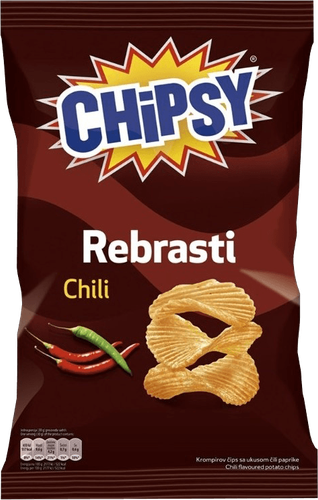 Chipsy Rebrasti Chili 140g