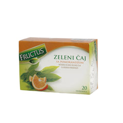 Fructus Grön Te med apeisin 30g(20stx1,5g)